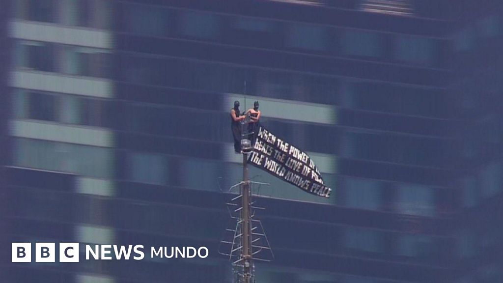 En video: la pareja detenida tras subir hasta lo más alto del Empire State Building para sellar su compromiso matrimonial