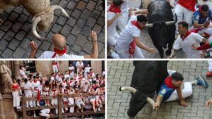 #EnFotos Sanfermines 2026: Primer encierro, rápido y emocionante
