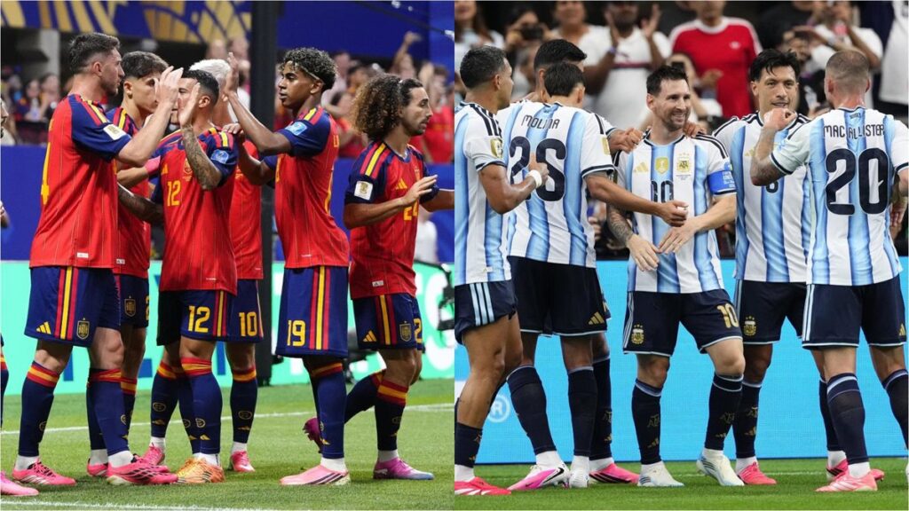 España reta a Messi y a la campeona por la estrella