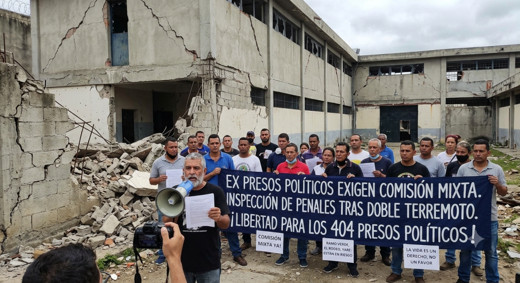 Ex presos políticos exigen inspección urgente de cárceles