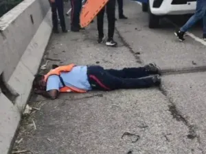 Falleció arrollado oficial de la PNB