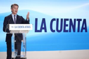 Feijóo «activa la cuenta atrás» para echar a Sánchez: «Merece un castigo electoral por ser una desgracia para España» | europapress.es