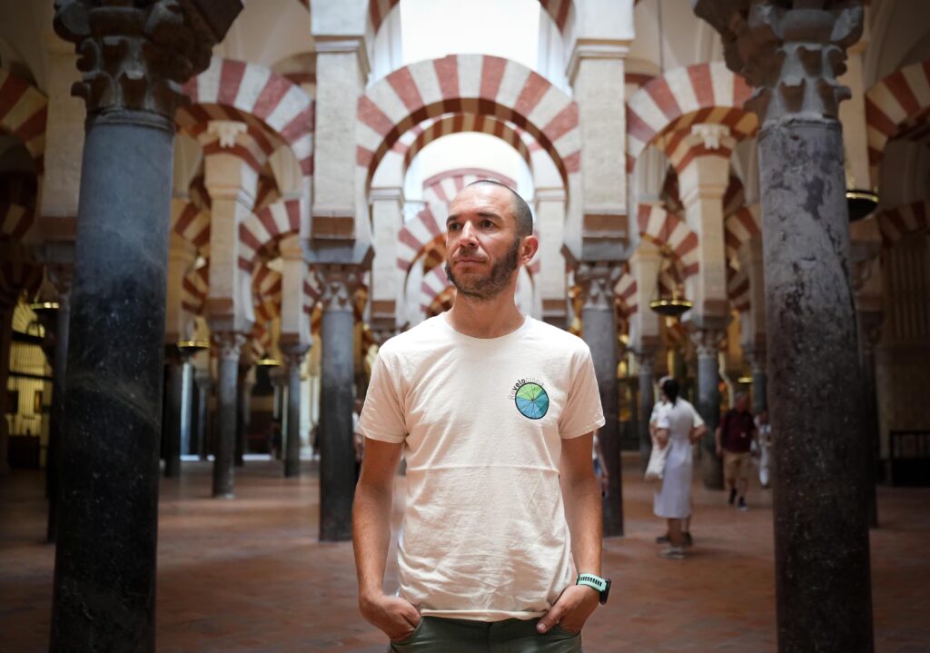 Julio Díaz, guía turístico y vicepresidente de la asociación Inguíate.