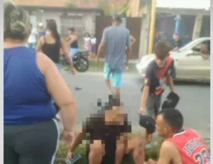 Fuerte choque frontal deja dos heridos en El Socorro