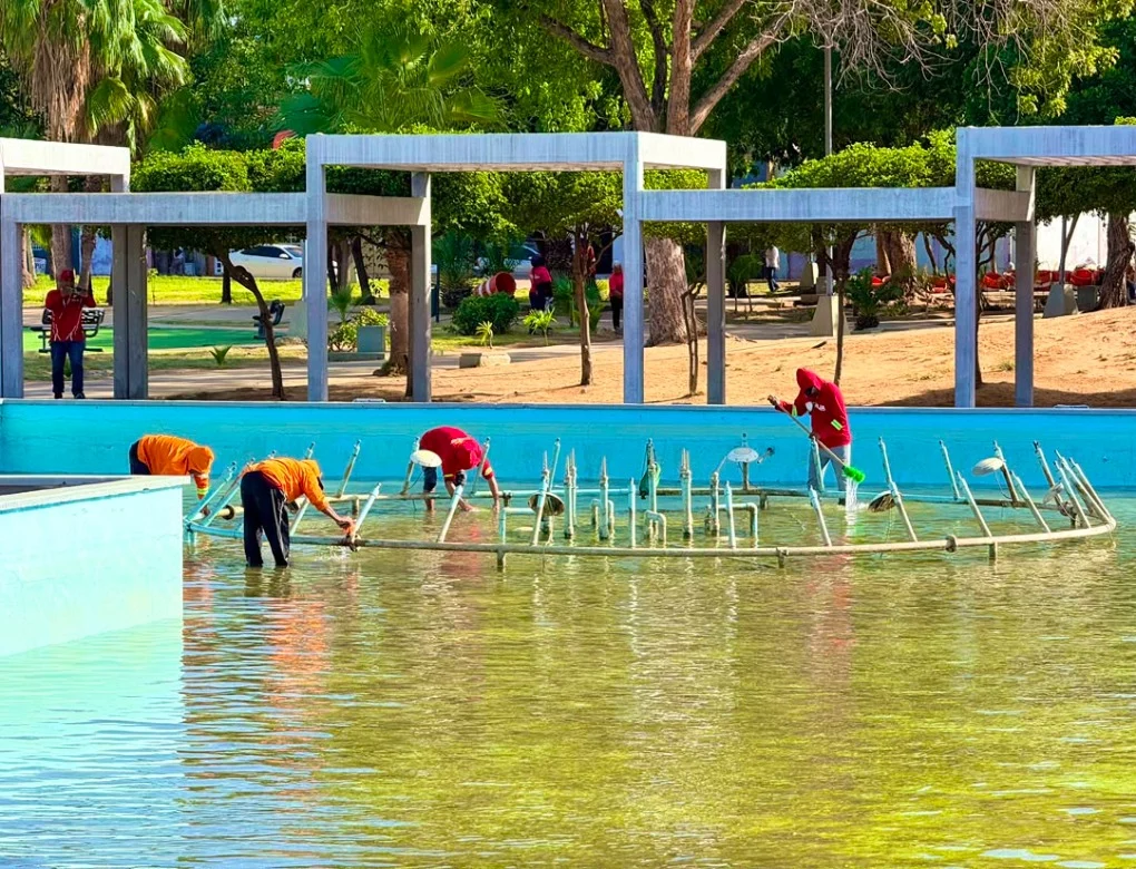 Gobernación del Zulia despliega jornada de recuperación en tres espacios de esparcimiento y recreación de Maracaibo