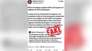 Gobierno desmiente versión sobre presunta extracción de órganos