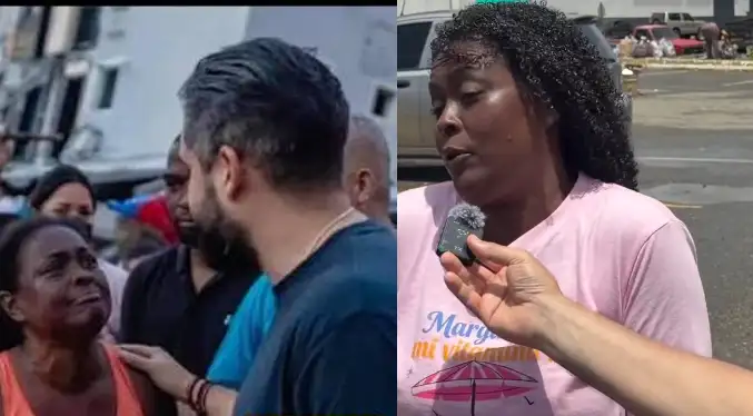 Habla la mujer que encaró a Nicolás Maduro Guerra