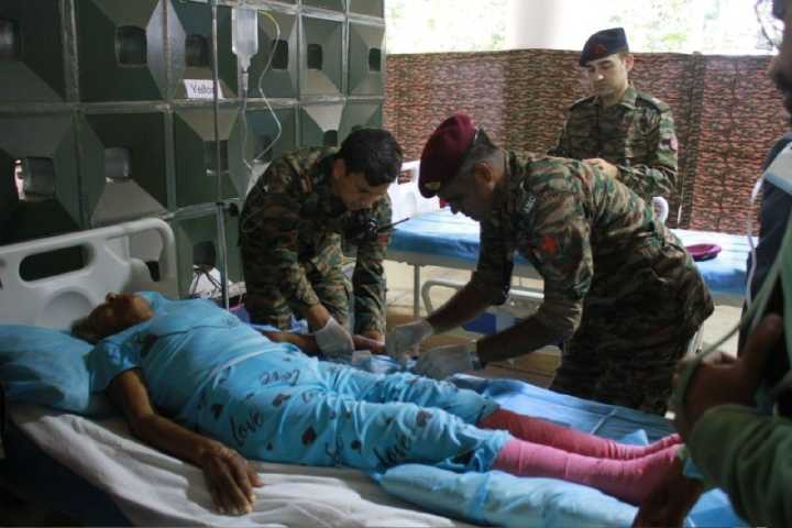 Hospital de campaña de India incorpora sistema de telemedicina