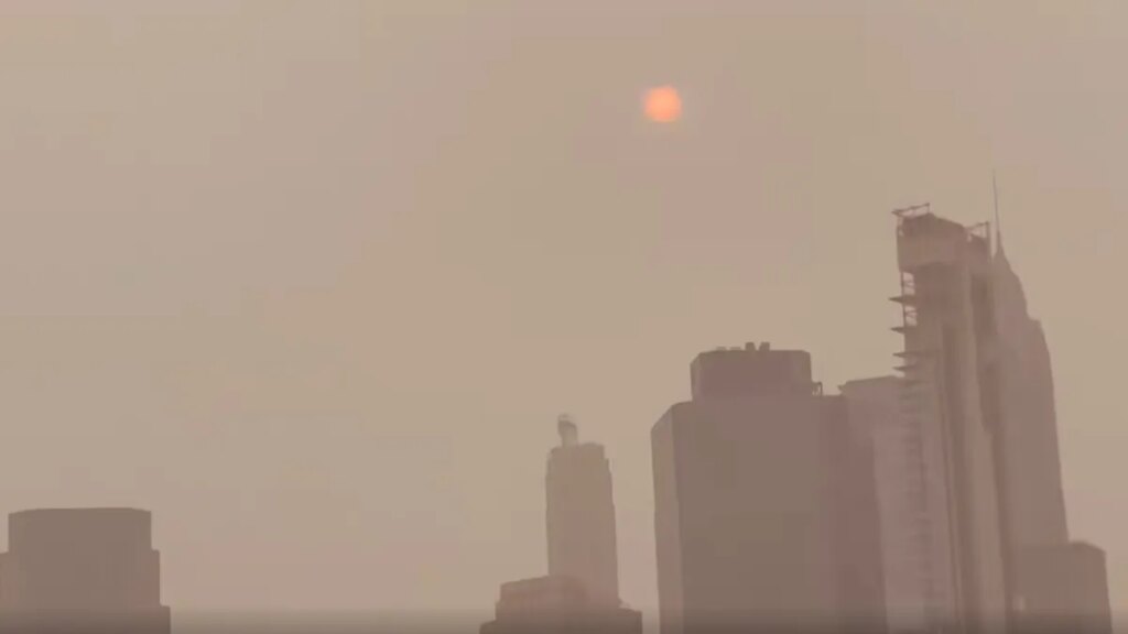 Humo en Nueva York genera preocupación en la previa de Argentina-España: qué pasará con el partido