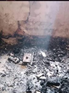 Incendio consume parte de una vivienda en El Palotal
