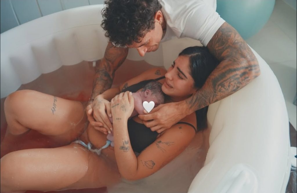 Isabella Ladera y Hugo García celebran la llegada de su primer hijo