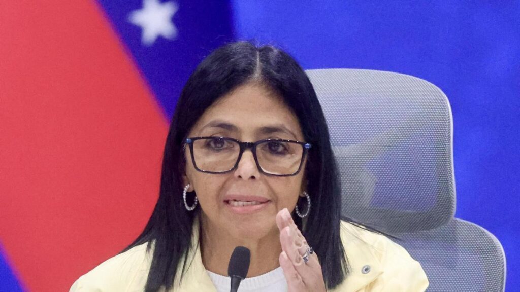 El Gobierno de Trump pide a la fiscalía dar inmunidad judicial a Delcy Rodríguez en EE.UU.