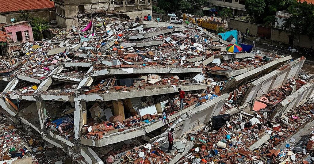 La cifra oficial de muertos por los terremotos en Venezuela se eleva a 2.295