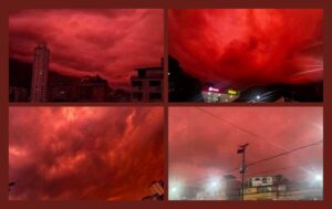 La dispersión de Rayleigh tiñe de rojo el cielo de Caracas tras el sismo