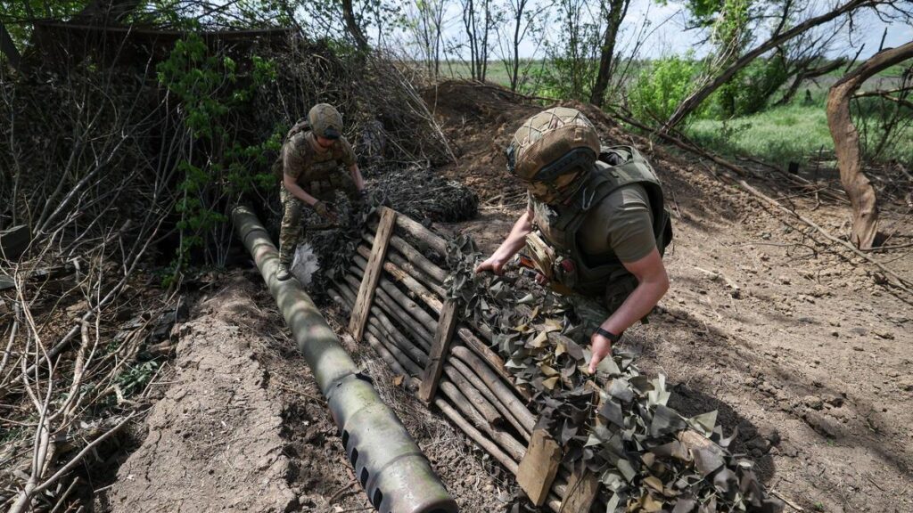 Archivo - Militares del Ejército de Rusia en la provincia ucraniana de Jersón, parcialmente ocupada en el marco de la invasión desatada en febrero de 2022 (archivo)