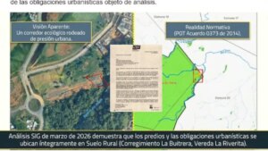 La situación real de los terrenos donde se levantan las polémicas obras de construcción por privados en zona ambiental del Zanjón del Burro en Cali