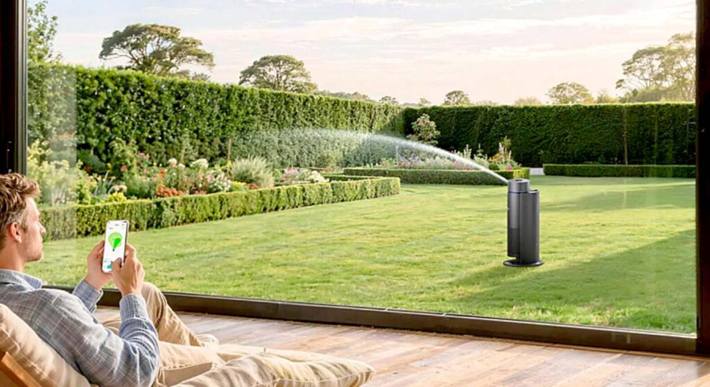Los jardines más inteligentes no necesitan enterrar el sistema de riego automatizado