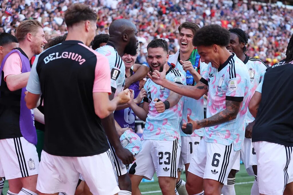 Lukaku se burla de Trump celebrando con su baile el cuarto gol a Estados Unidos