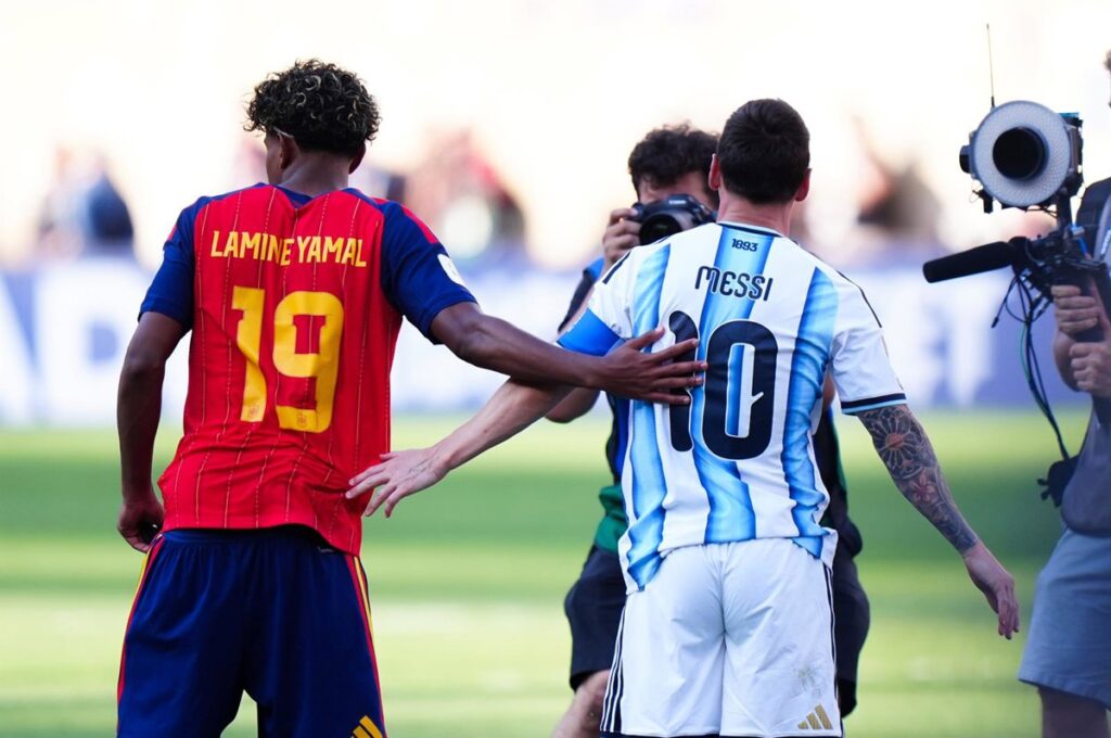 Messi: "Quiero felicitar a España por el campeonato"