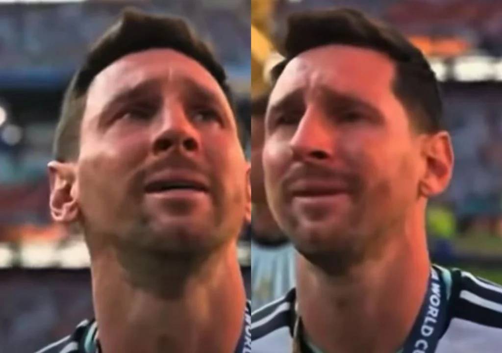 Messi rompe en llanto tras ovación en el Mundial -