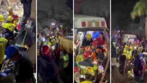 Milagro en Macuto: Dominicanos rescatan a adolescente sepultado en el edificio La Estrella