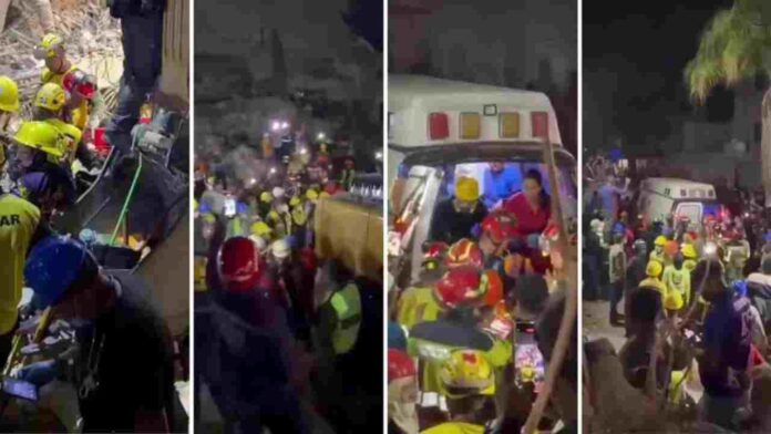 Milagro en Macuto: Dominicanos rescatan a adolescente sepultado en el edificio La Estrella