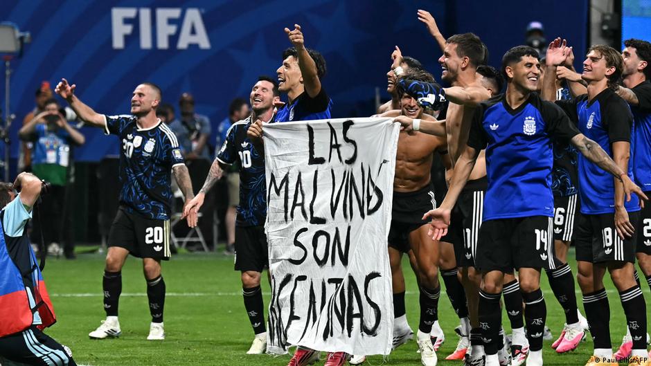 Milei apoya mensaje de jugadores argentinos sobre Malvinas
