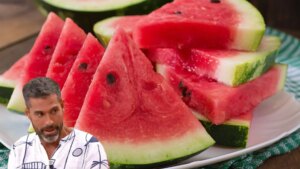 Pablo Ojeda, nutricionista, tajante: «No compres sandías ni melones cortados y menos si no están perfectamente refrigerados»