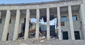 Parte del Tribunal de Bolzano se derrumba después de unas obras de mantenimiento