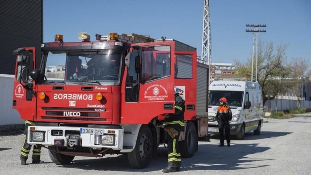 Archivo - Imagen de un camión de bomberos.