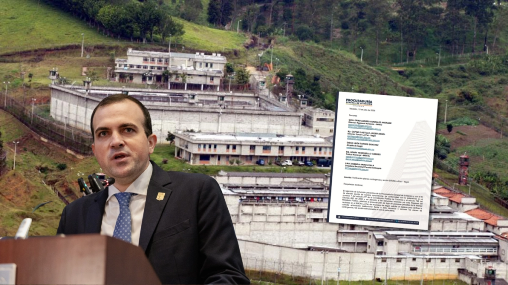 Primicia: Procuraduría de Antioquia convocó a autoridades para revisar planes de contingencia tras denuncia por posible fuga de la cárcel de Itagüí