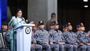 Rodríguez: «No puede haber cabida en estos tiempos a un proyecto antinacional que vaya contra los intereses del pueblo de Venezuela ni contra los intereses de la República»