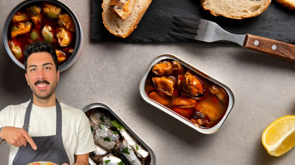 Rubén, cocinero: "No comas los mejillones en escabeche solos; prueba a hacer esta receta con queso parmesano y tomate seco"