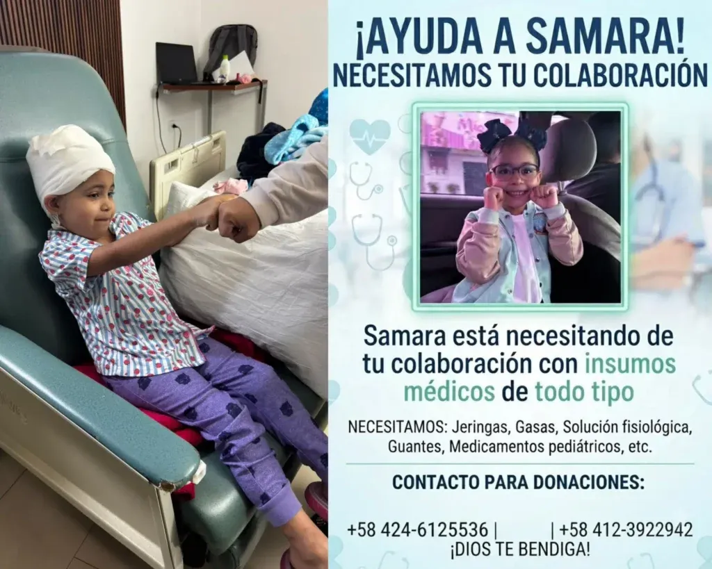 Samara, la pequeña bailarina que lucha tras vencer tumor cerebral