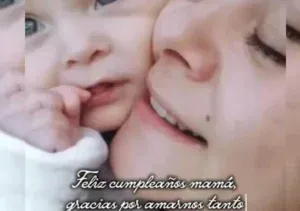 “Siempre me das todo, ma’ te amo con todo mi corazón”