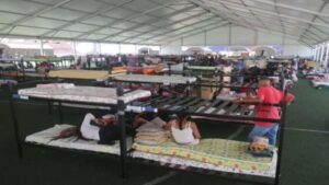 Sube a 25.210 las personas atendidas en campamentos transitorios