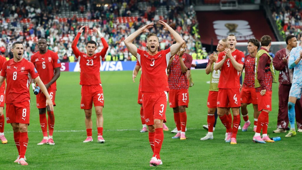 Suiza impone su dominio ante la Argelia de Luca Zidane y se mete en octavos de final