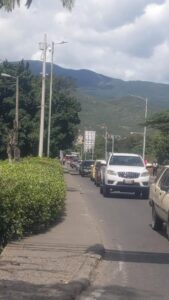 Tarde congestionada con dirección a Colombia