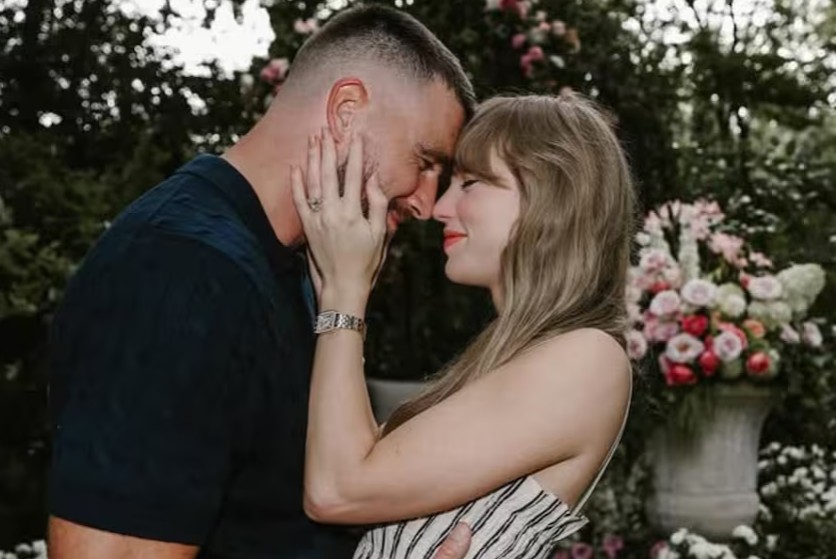 Taylor Swift y Travis Kelce ya son marido y mujer