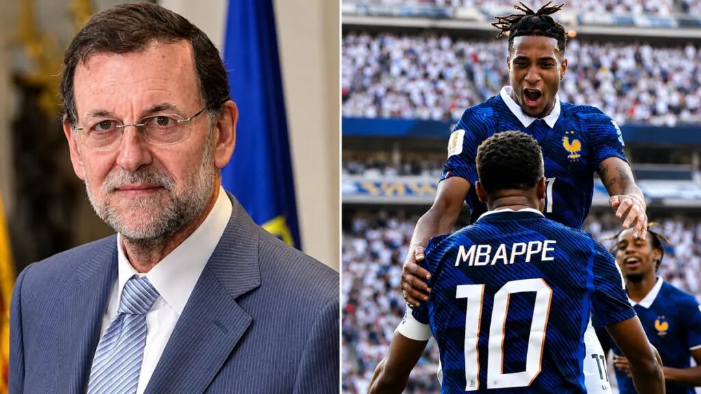 Tras los ataques a Kylian Mbappé, Mariano Rajoy abrió otra polémica y aseguró que Francia juega sin franceses