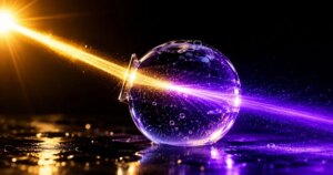 Un nuevo material cristalino logra convertir la luz visible del Sol en ultravioleta y podría transformar la purificación del agua y la fotocatálisis