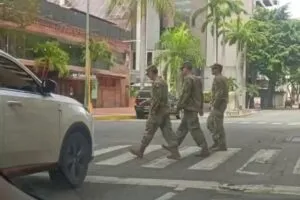 Una imagen inédita sacudió Caracas: así fueron vistos militares de EEUU en El Rosal (VIDEO)