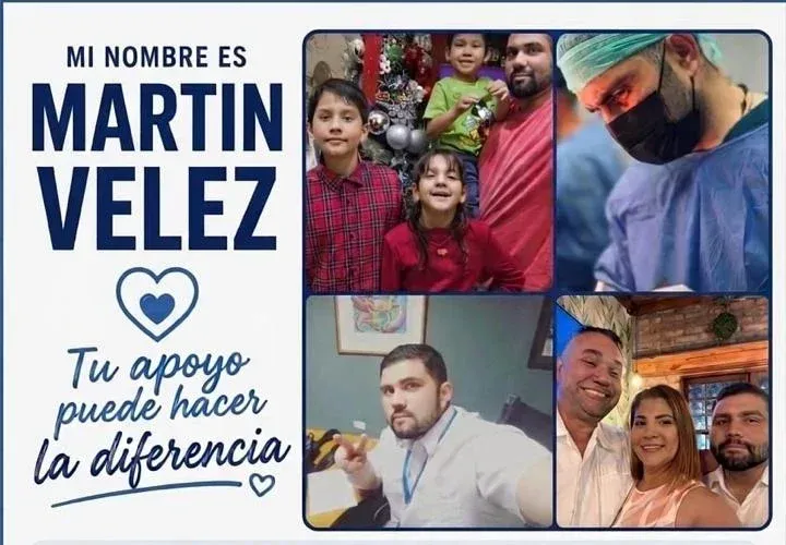 Unidos por el Dr. Martín Vélez: Traumatólogo del Hospital General del Sur enfrenta dura batalla contra el cáncer de colon y necesita toda la solidaridad