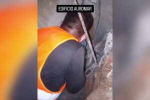 VIDEO falso provocó despliegue innecesario de rescatistas en edificio afectado por los terremotos