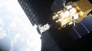 Ya está en el espacio la nave encargada de salvar a otra de su destrucción inminente