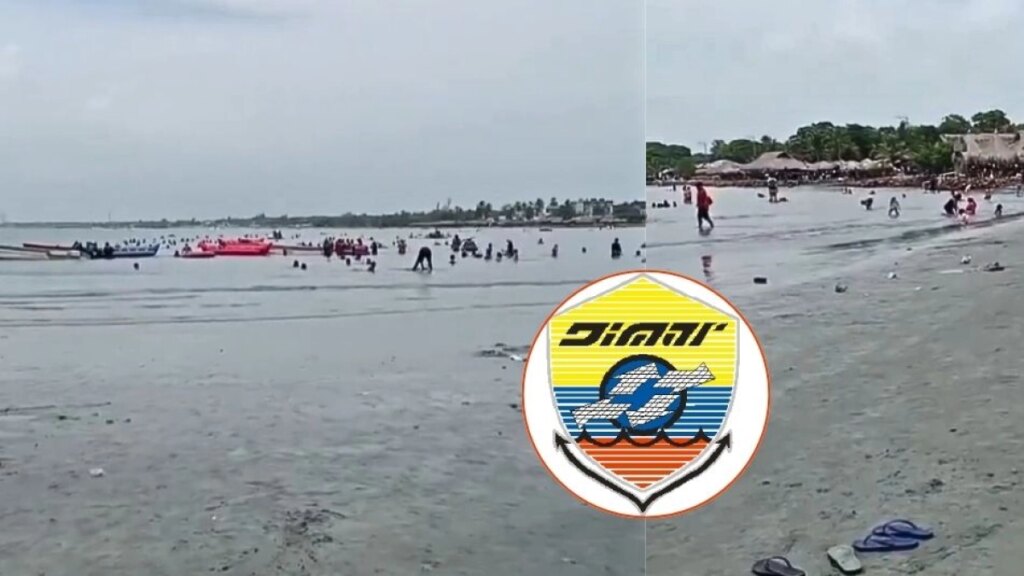 ¿Por qué el mar se retiró en las playas de Coveñas, Sucre? Dimar explicó las causas del fenómeno y descartó riesgos para la población